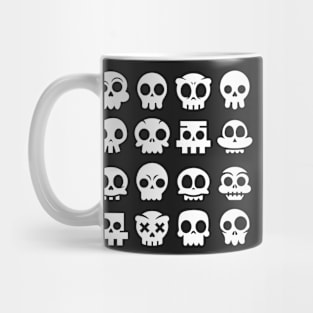 skull pattern Halloween Mug